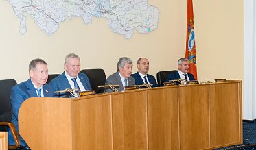 Заседание Законодательного Собрания Оренбургской области